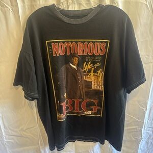 Brand new without tags. B.I.G shirt